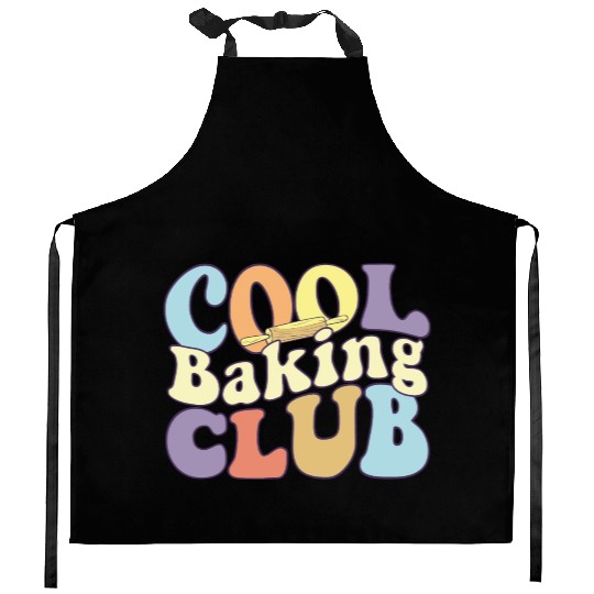 Cool Baking Club Baker Team Pastry Chef Squad Kitchen Aprons