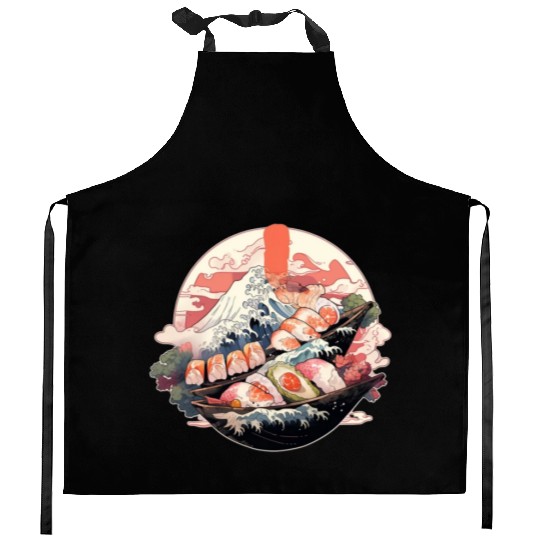 Zen Sushi Waters Kitchen Aprons