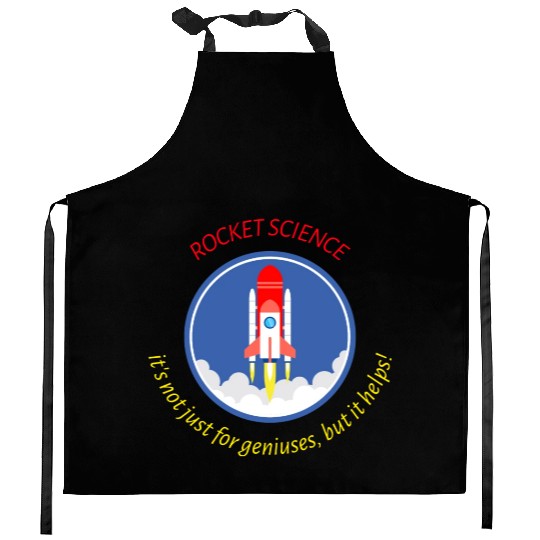 Rocket Scientist Kitchen Aprons