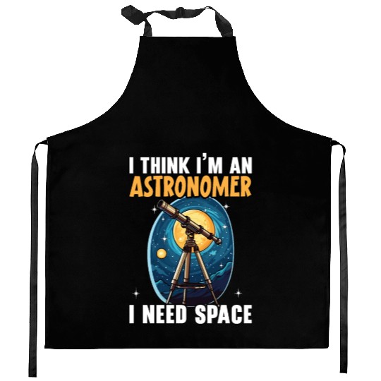 Astronomer Astronomy Constellations Stars Space Kitchen Aprons