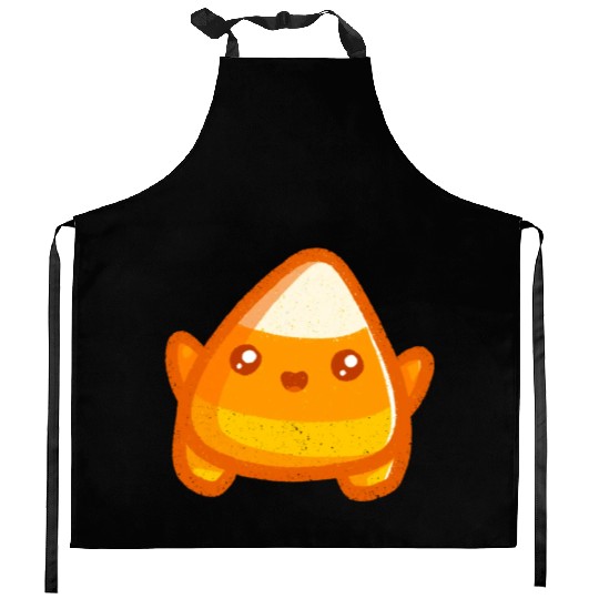 Super Cute Candy Corn Kawaii Candy Corn Kitchen Aprons