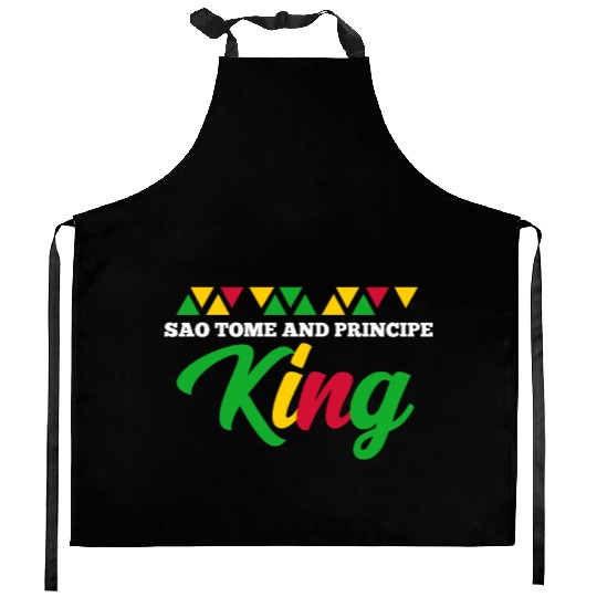 Sao Tome And Principe King Kitchen Aprons