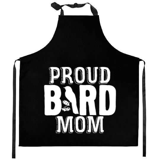Bird Mom Birds Love Budgie Sparrow Heron Parrot Kitchen Aprons