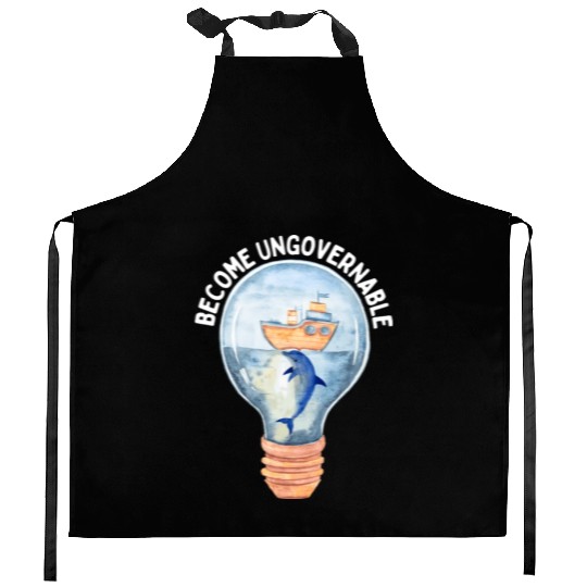 Become Ungovernable Cute Anarchist Save The Kitchen Aprons