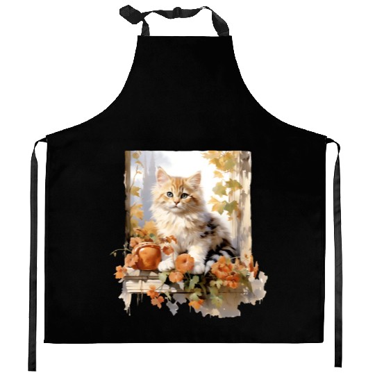 Wild Flowers Kitchen Aprons Design - Funny gift
