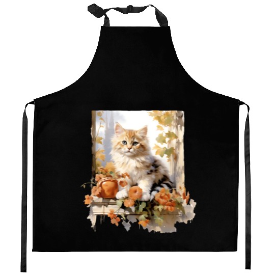 Wild Flowers Kitchen Aprons Design - Funny gift