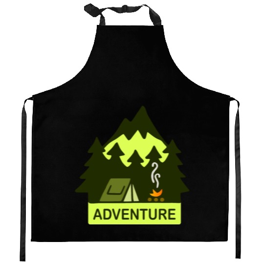 Keep It Simple (Adventure) Kitchen Aprons