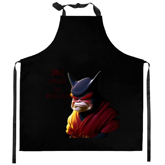 My name is eddie Tuta Kitchen Aprons
