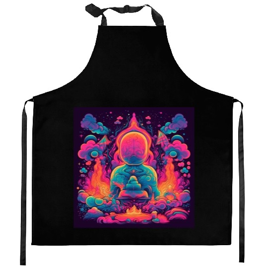 Soulful Spectrum Kitchen Aprons