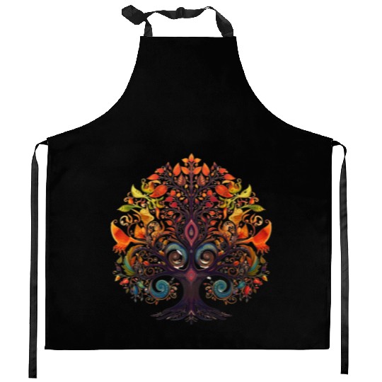 Tree Lovers Tree of Life Kitchen Aprons
