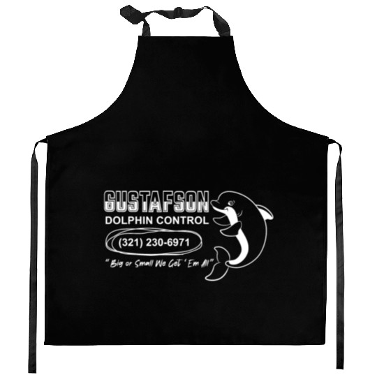 Gustafson dolphin control Kitchen Aprons
