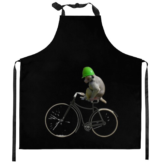 Creative monkey design Kitchen Aprons