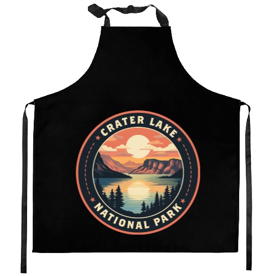 Crater Lake National Park Kitchen Aprons