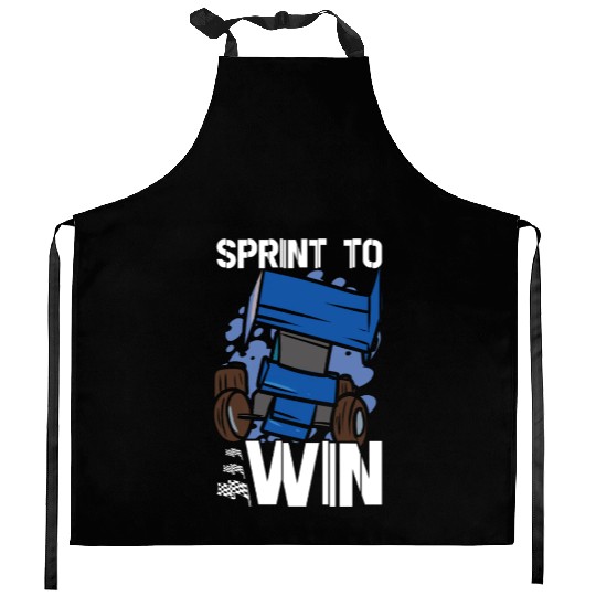 Sprint Car Mom Dirt Track Racing Racing Race Day Kitchen Aprons