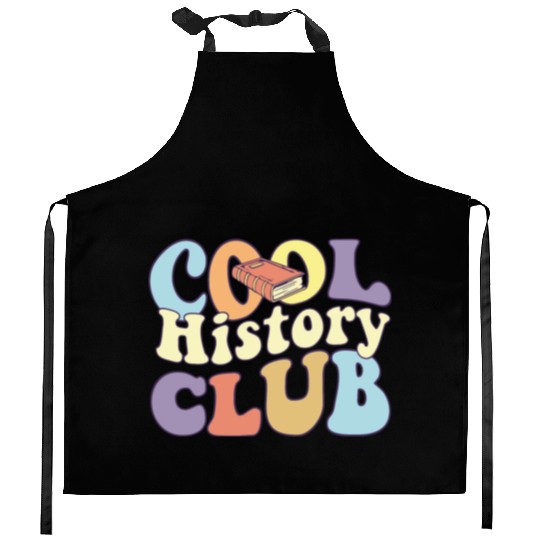 Cool History Club History Buff BA History Major Kitchen Aprons