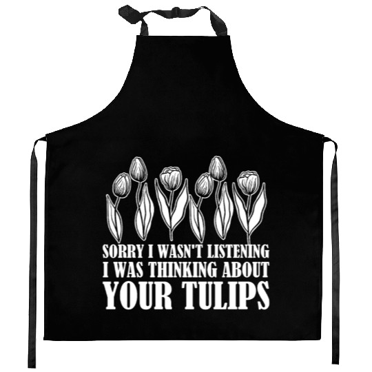 Tulip Gardening Tulips Kitchen Aprons