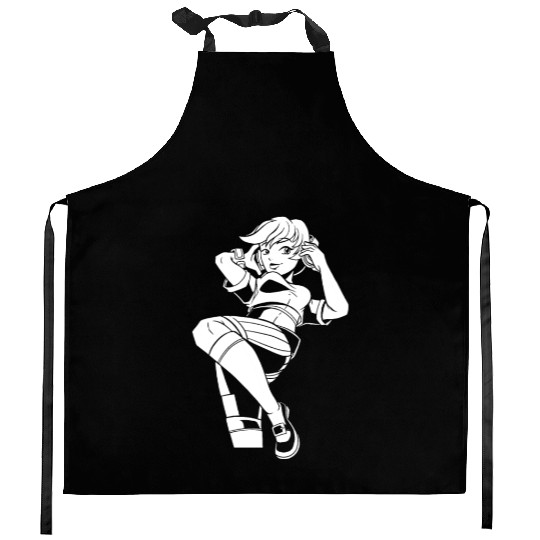 K Pop Kitchen Aprons