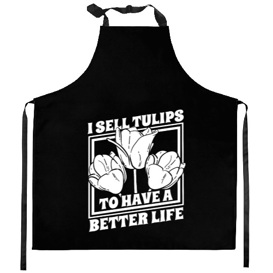 Tulip Gardening Tulips Kitchen Aprons