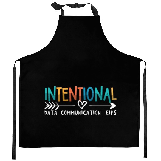 IEP Intentional Data Communication Autism Teacher Kitchen Aprons