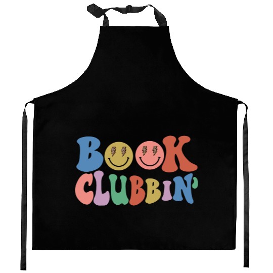 Book Clubin Librarian Literature Lover Book Nerd Kitchen Aprons