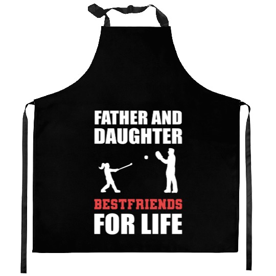 Father and Daughter Loving Father Gift Kitchen Aprons