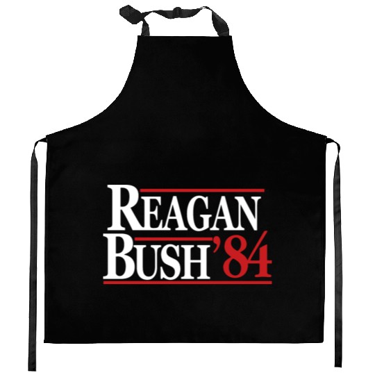 Reagan Bush 1984 V2 Kitchen Aprons
