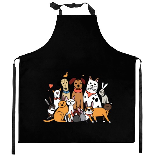 friends Kitchen Aprons