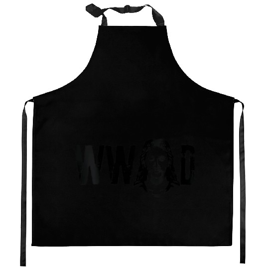 Wwjd Jesus Christ Christian Vbs Kitchen Aprons