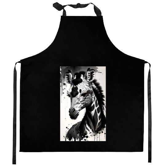 Sweet Giraffe Chic - Elevate Your Style with Grace Kitchen Aprons