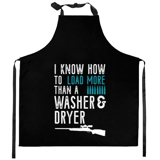 Funny Deer Hunting Gift For Women Hunting Kitchen Aprons