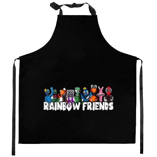 Rainbow Friends Kitchen Aprons