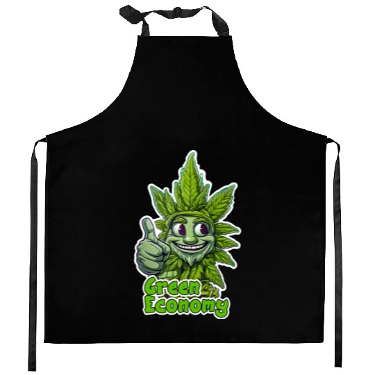 Green Economy Kitchen Aprons