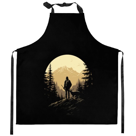 Camouflage Your Way to Success at Deer Hunting Kitchen Aprons