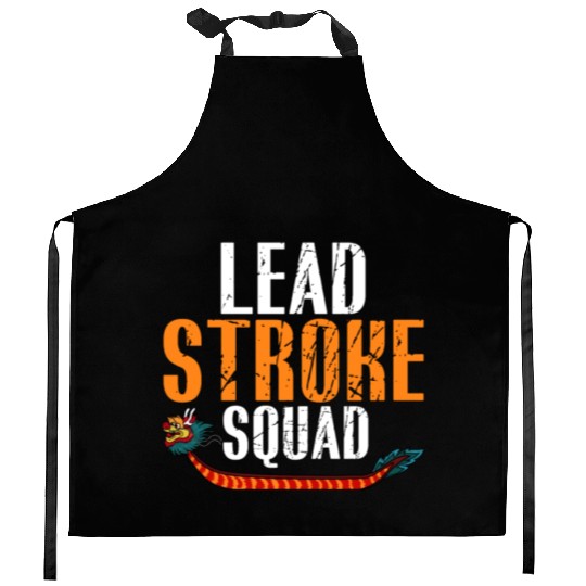 Dragon Boat Racing Paddle Kitchen Aprons