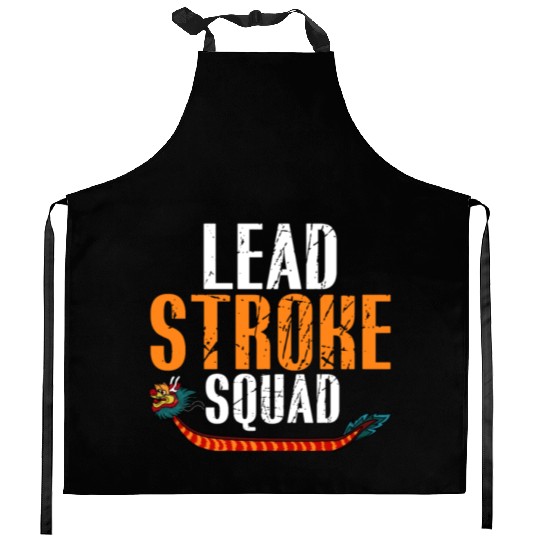 Dragon Boat Racing Paddle Kitchen Aprons