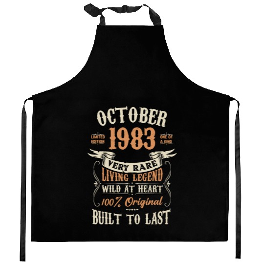 October 1983 Birthday Surprise Kitchen Aprons