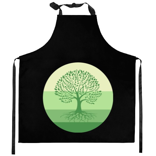 tree of life Kitchen Aprons
