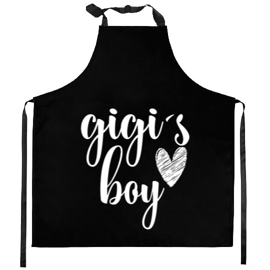 Funny Matching Gigi Boy for Grandma Whit Boy Kitchen Aprons