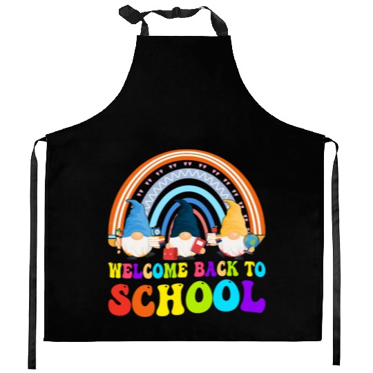 Welcome Back To School Kitchen Aprons