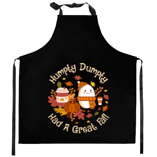 Humpty Dumpty Had a Great Fall Kitchen Aprons