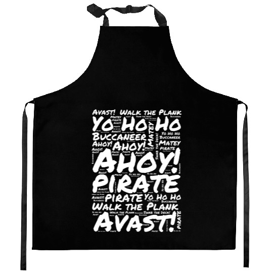 Join the Pirate Crew Kitchen Aprons