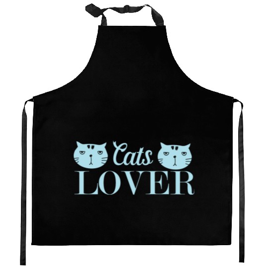 Cats Lover Design For Cat Owner Kitchen Aprons