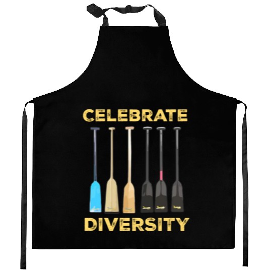 Funny Dragon Boat Racing Paddle Kitchen Aprons