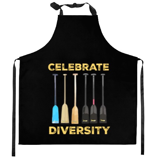 Funny Dragon Boat Racing Paddle Kitchen Aprons