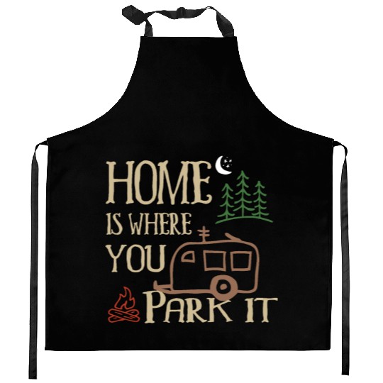 RV Camping Home Kitchen Aprons