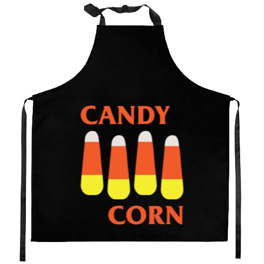 Candy Corn Punk Kitchen Aprons