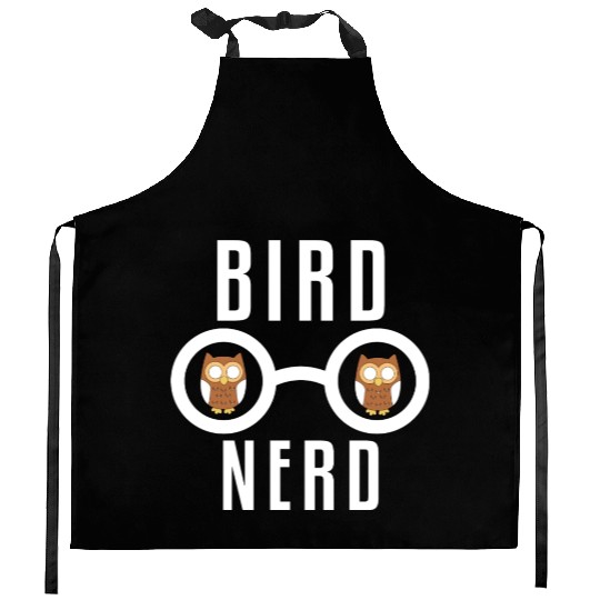 Bird Nerd Kitchen Aprons