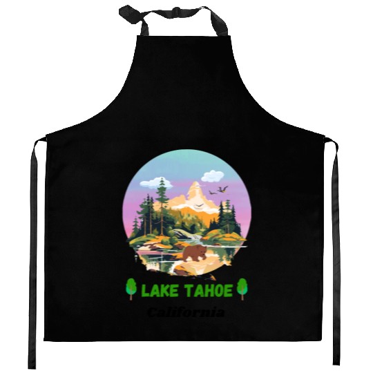 Lake Tahoe California Kitchen Aprons