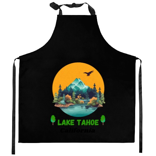Lake Tahoe California Kitchen Aprons