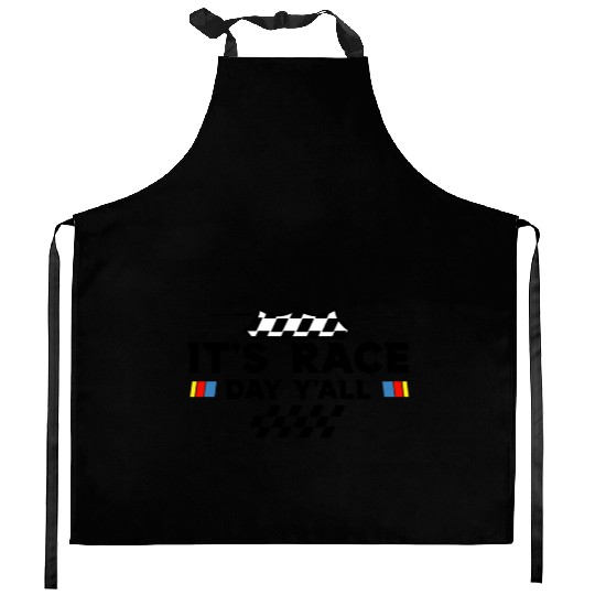 It s Race Day Y all Funny Racing Drag Car Truck Kitchen Aprons
